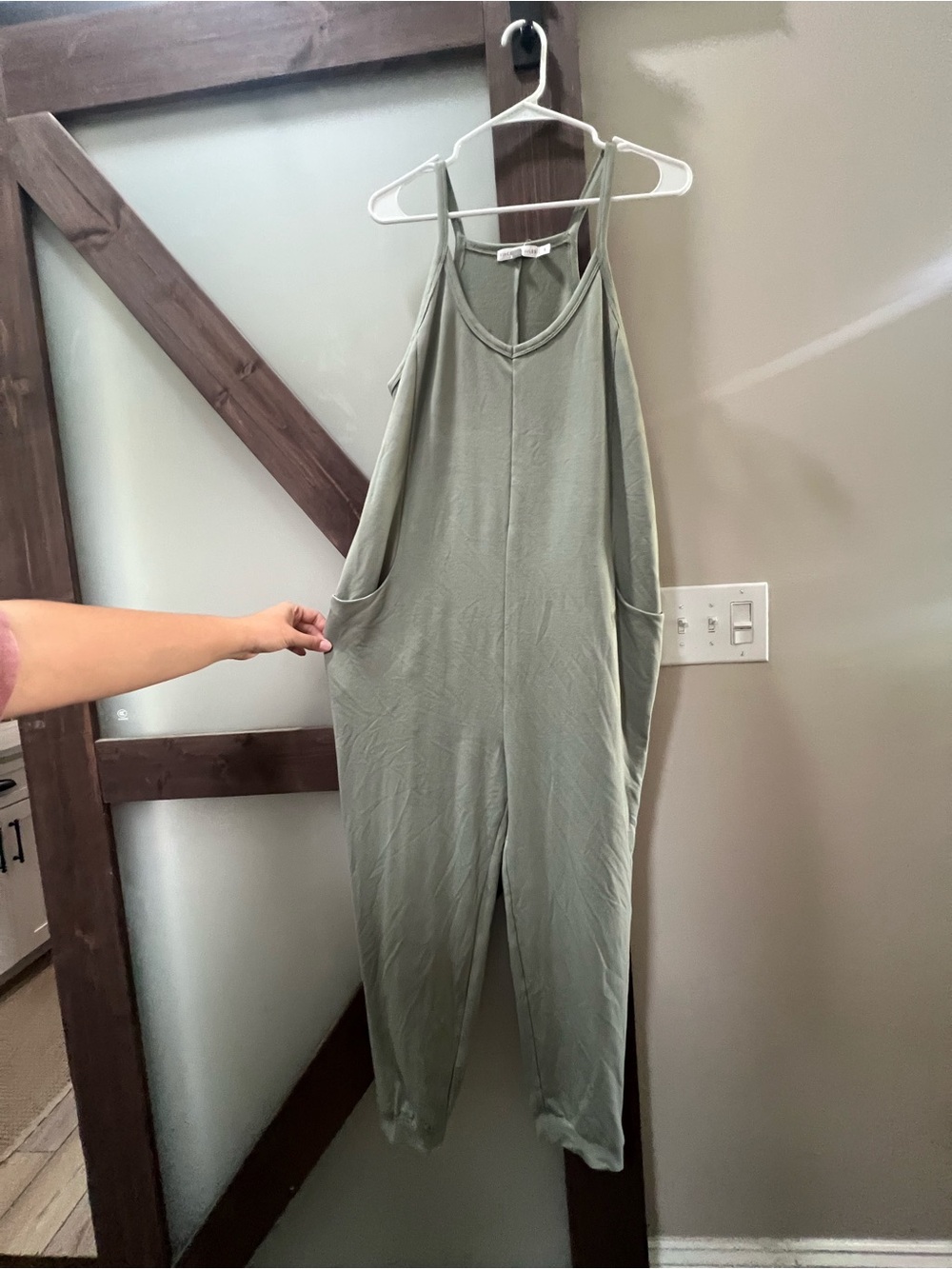 Sincerely Jules Sage Green Women's Top